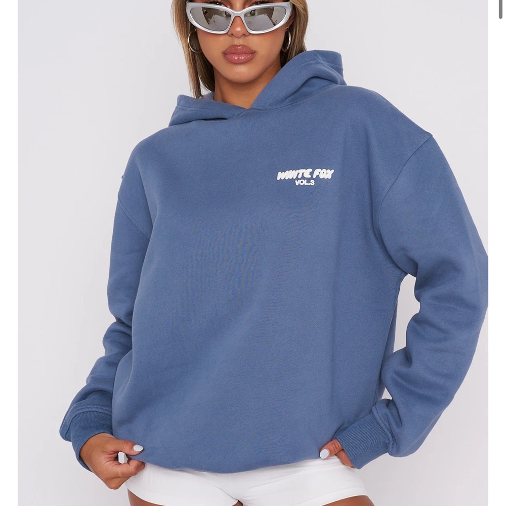 white fox hoodie